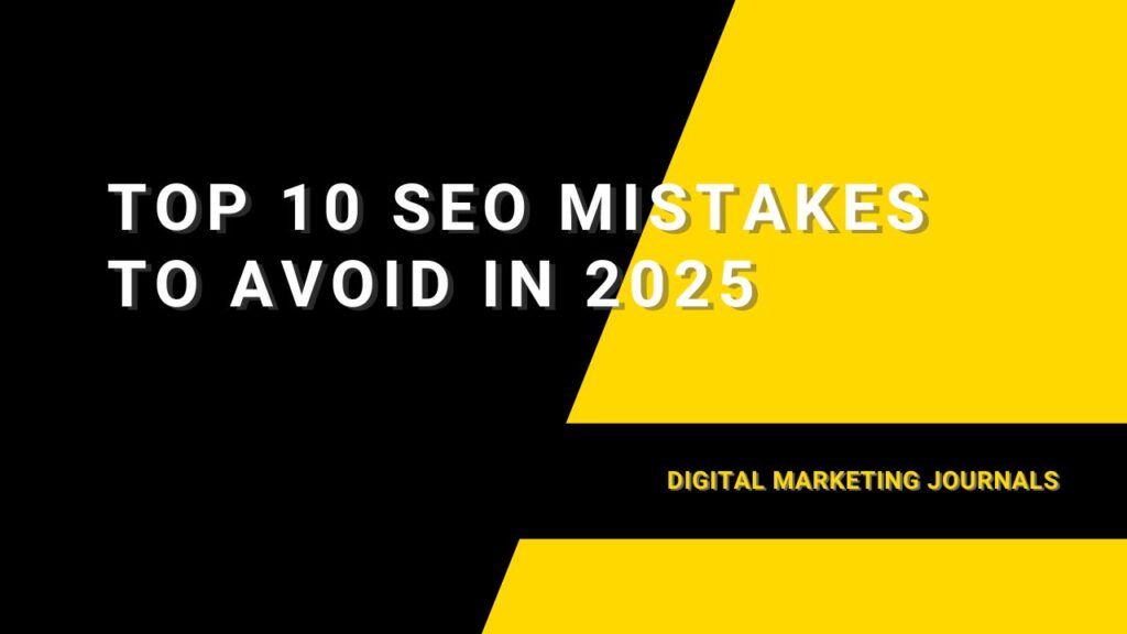Top 10 SEO Mistakes